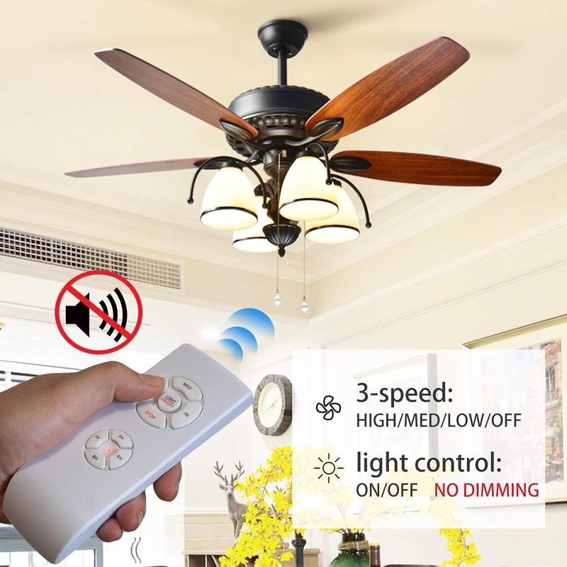 Humpptom Universal Ceiling Fan Remote Control Kit - Compatible with Harbor Breeze, Hampton Bay & More - Image 5